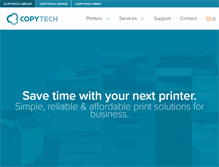 Tablet Screenshot of copytechgroup.co.uk